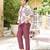 Embroidered Pure Cotton Shirt With Trousers Co-ords
