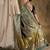 radiant green banarasi art silk saree with fine weaving motifs 