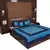Polysilk Rajwada Mirror work Bed Cover Set