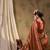 red banarasi art silk saree with grand weaving design 
