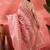 Pink heavy cotton silk saree with beautiful ethnic woven design    