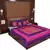 Polysilk Rajwada Mirror work Bed Cover Set