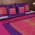Polysilk Rajwada Mirror work Bed Cover Set