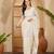 White heavy net embroidered saree with belt diamond embellished designer wedding & party saree
