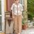 Embroidered Pure Cotton Shirt With Trousers Co-ords
