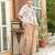 Embroidered Pure Cotton Shirt With Trousers Co-ords