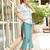 Embroidered Pure Cotton Shirt With Trousers Co-ords