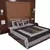 Polysilk Rajwada Mirror work Bed Cover Set