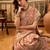 peach banarasi jacquard saree with golden zari weaving & tassel pallu     unstitched blouse