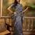 lavender banarasi jacquard saree with elegant zari weaving & tassel pallu     unstitched blouse