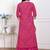 Miravan women's embellished ethnic cotton kurta with palazzo