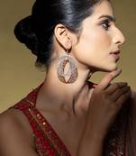 Round filigree earrings