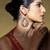Round filigree earrings