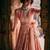 Pink embroidered silk anarkali