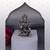 Lord ganesha and devi laxmi oxidised silver plated combo set of 2 idol/murti home and office decorative gifting