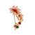 Oval shape gold plated combo set of 2 maharashtrian nosepin / nath without piercing for women and girls