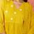 Vastramay womens mustard chanderi anarkali kurta set - diwali festival wear