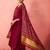 Vastramay womens maroon rayon anarkali kurta set - sequin embroidered festival wear