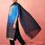 Vastramay women's blue muslin bandhani kurta set with straight pants & dupatta - wedding special