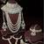 Traditional ethnic indian kundan dulhan bridal jewellery set for women (turquoise)