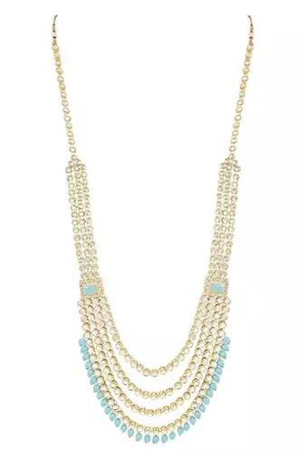 Traditional ethnic indian kundan dulhan bridal jewellery set for women 