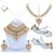 Traditional gold plated kundan ethnic bridal jewellery set for women (purple green)