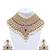 Traditional gold plated kundan ethnic bridal jewellery set for women (blp021pibl)
