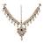 Traditional gold plated kundan ethnic bridal jewellery set for women (blp021pibl)