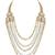 Gold plated traditional faux kundan & stone studded bridal jewellery set for women (blp030w)