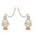Gold plated traditional faux kundan & stone studded bridal jewellery set for women (blp030w)