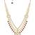 Wedding collection traditional ethnic gold plated pearl & kundan bridal jewellery set for women