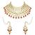 Wedding collection traditional ethnic gold plated pearl & kundan bridal jewellery set for women