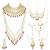 Wedding collection traditional ethnic gold plated pearl & kundan bridal jewellery set for women