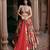 multicolor Floral embroidered silk Lehenga
