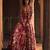 pink Floral printed silk Lehenga