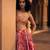 pink Floral embroidered silk Lehenga