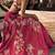 pink Floral printed silk Lehenga