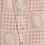 Beige jaquard sleeveless checks waistcoat