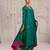 Green plain chanderi Kurta Set