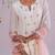 White embroidered chanderi Kurta Set