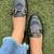 Black solid leather shoes