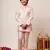 Boys light pink cotton silk geometric zari embroidered kurta pyjama set with shrug