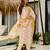Women Beautiful Printed Silk Blend Fabric with Straight Kurta, Pant and Dupatta Set