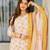 Women Beautiful Printed Silk Blend Fabric with Straight Kurta, Pant and Dupatta Set