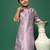Mauve boys kurta in silk fabric brings festive charm for diwali navratri ganesh chaturthi