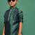 Classic deepgreen boys kurta captures the festive spirit of diwali navratri ganesh chaturthi