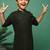 Olive kurta with subtle sequin stylish pick for diwali navratri ganesh chaturthi celebration