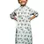 blue cotton printed kurta for kids