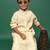 Premium cotton light yellow printed kurta for boys blends heritage and modern charm
