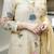 Cream viscose chanderi heavy thread embroidered work kurta pant set